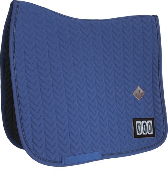 Kentucky Sadle Pad Fishbone Competition - Navy - Maat Full