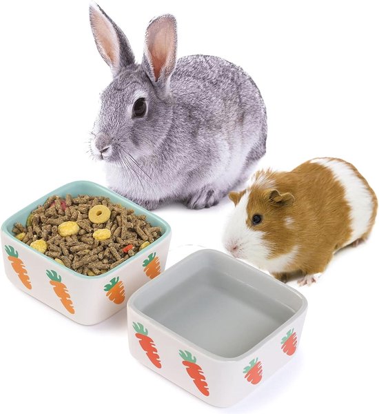 Hamster accessoires kom voederschaal voederdispenser voor kooi hamster voerbak bakken keramische schaal