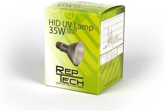 RepTech HID UV lamp 70 watt - E27
