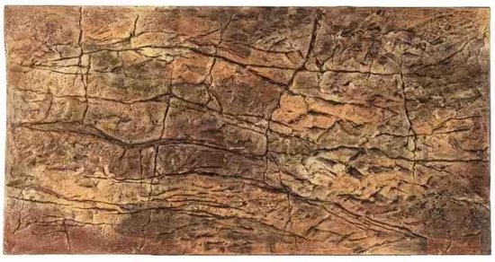 achterwand terrarium Thin 120 x 60 cm bruin