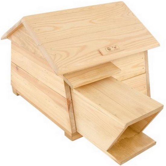 Egelhuis - Vogelvoederhuisje - Bruin - 37 x 38 x 31 cm