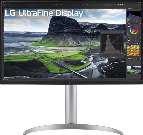 LG UltraFine 27UQ850-W - Nano IPS Black 4K USB-C Monitor - 90W - Hardware Calibreerbaar
