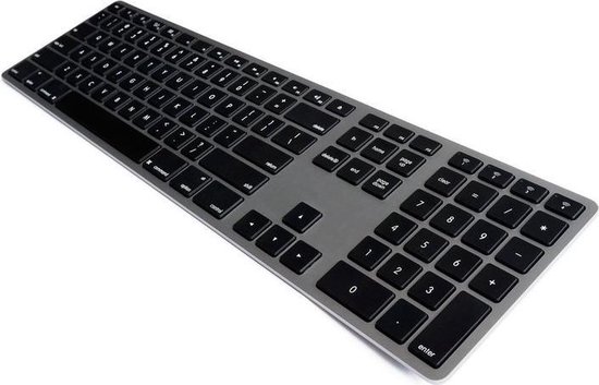 Matias Draadloos Toetsenbord US QWERTY voor MacBook space grey