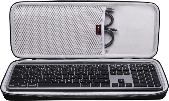 Tas beschermhoes geschikt voor Logitech MX Keys en MX Keys Mac draadloos toetsenbord -Let op alleen de beschermhoes