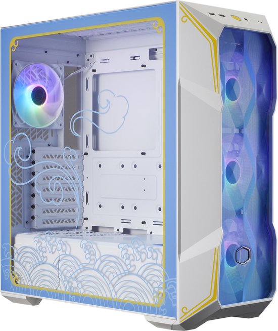 Cooler Master TD500 Mesh V2 SF6 Chun-Li - Midtowermodel - ATX - 3 x 2.5", 2 x 3.5" - wit