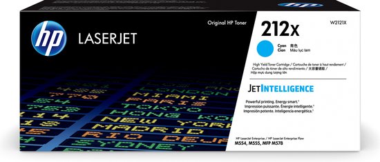 Original Toner HP 212X Cyan