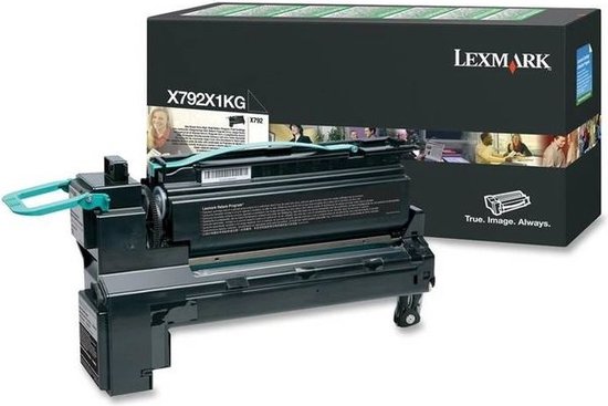 Lexmark X792X1KG Tonercartridge - Zwart