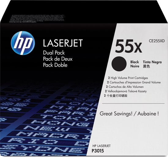 Toner HP 55X Black