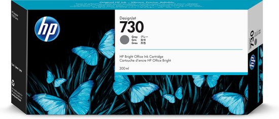 Original Ink Cartridge HP P2V72A Grey