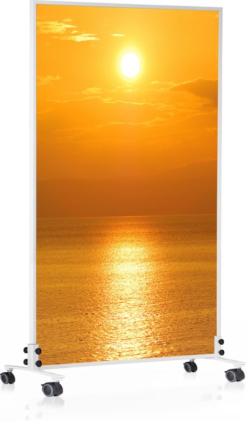 Infrarood verwarmingspaneel vrijstaand | Infrarood verwarming verplaatsbaar met afbeelding Stand 14 | 600W | |Inoverhome B.V.