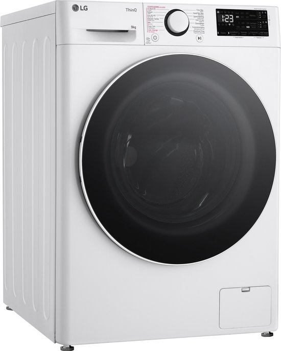 LG F4WR3509S0W - A-10% - 9 kg Wasmachine - Slimme AI DD™ motor - EzDispense™ - Hygiënisch wassen met stoom - ThinQ™