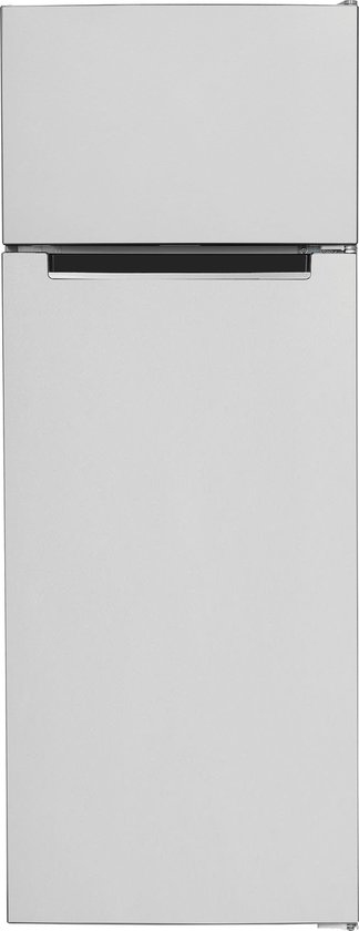 Exquisit KGC270-45-040ES - Koel-vriescombinatie - 4* Vriesgedeelte - 206 Liter - 40dB - Zilver