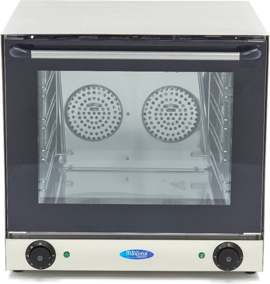 Heteluchtoven - 4 Roosters - Ingebouwde Timer - tot 300°C
