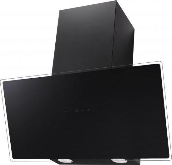 Exquisit KFD927-2 - Schouwkap - 90 cm breed - Touch Bediening - Zwart