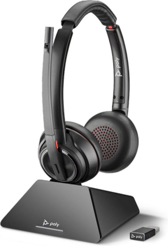Headphones with Microphone Poly 209215-02 Black