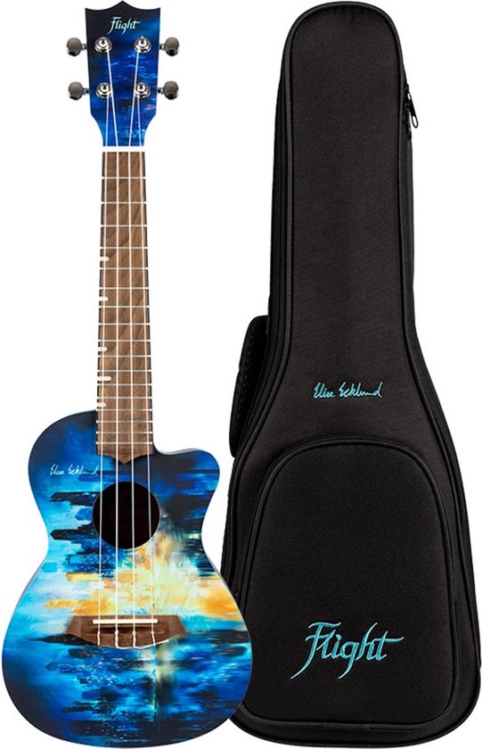 Flight Concert Ukelele - Signature Series - Elise Ecklund - City