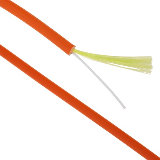 BeMatik - Vezeloptische spoel 50/125 multimode 3,0 mm simplex 500 m OM2