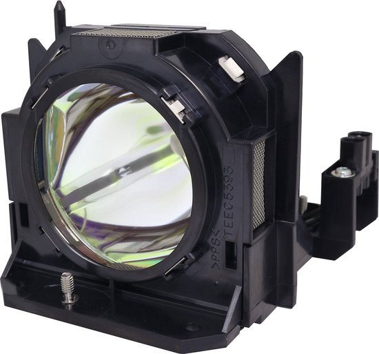 Beamerlamp geschikt voor de PANASONIC PT-D6000UK beamer, lamp code ET-LAD60 / ET-LAD60A. Bevat originele SHP lamp, prestaties gelijk aan origineel.