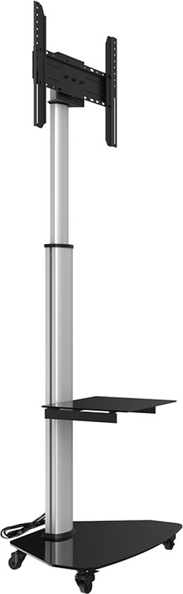 Proton 300 Verrijdbare TV Vloerstandaard Aluminium
