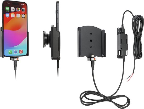 Brodit houder/lader Apple iPhone 15 Plus- fixed instal.