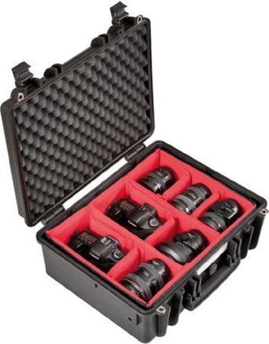 Explorer Cases 4419 Koffer Zwart met Vakverdeler