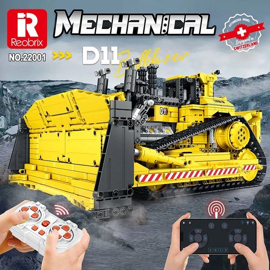 Reobrix - 22001 - op afstand bestuurbare bulldozer