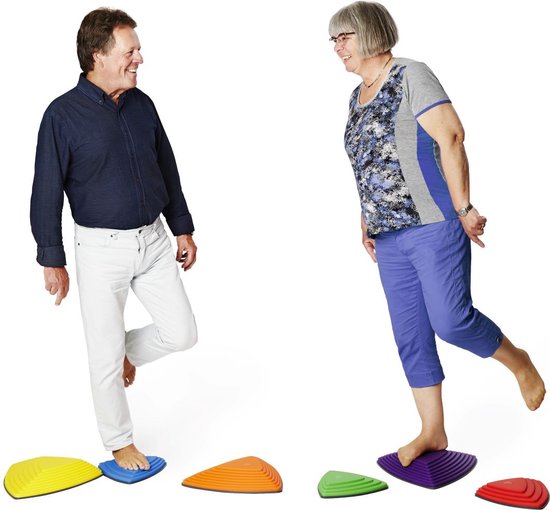 Gonge Stapstenen Rivierstenen 12pcs 2023 Motoriek Evenwicht voordeelset