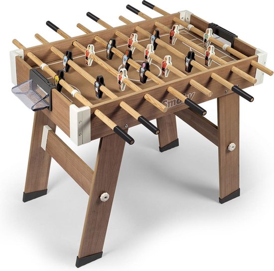 Smoby Click & Goal, Tafelvoetbaltafel, Hout, Volwassene & kind, Elk geslacht, 8 jaar, Bruin
