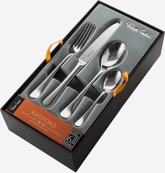 Robert Welch Radford 24-delige bestekset uit rvs