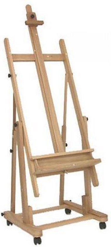 Schildersezel Atelierezel - Schildersezel horizontaal - Doeken tot 200cm - Hoogte 200cm