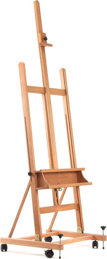 MUSEO Schildersezel Milan H-Frame - Atelierezel - Schildersezel voor volwassenen - Verstelbaar