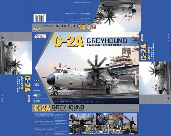 Kinetic - 1/48 C-2a Greyhound - KIN48025