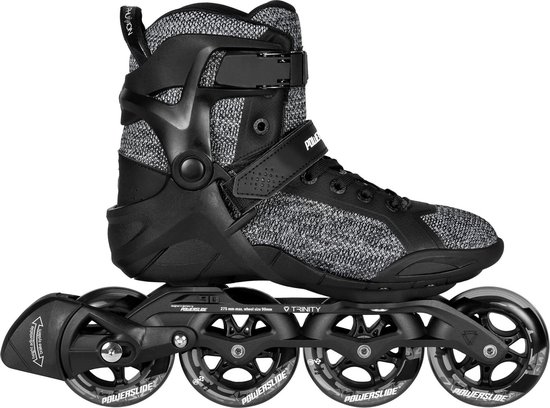 Powerslide Phuzion Radon 90 Inlineskates - Skeelers voor mannen - Zwart - Maat 37