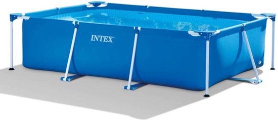 Intex Metal Frame Pool 300x200x75 cm + afdekhoes Bestway - Sterk opzetzwembad - familiebad- Zwembad