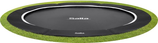 Salta Royal Baseground Sports - inground trampoline - ø 305 cm - Zwart