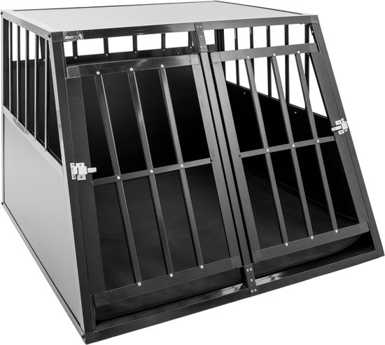 MaxxPet AutoBench voor Hond - Transportbench - Hondenbench voor Autokoffer - 2 Deurs Bench - 96x91x70cm