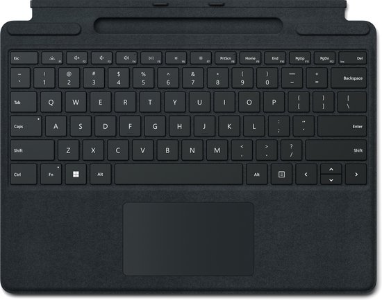 Microsoft Surface Pro Signature Type Cover BE Azerty Toetsenbord - Zwart