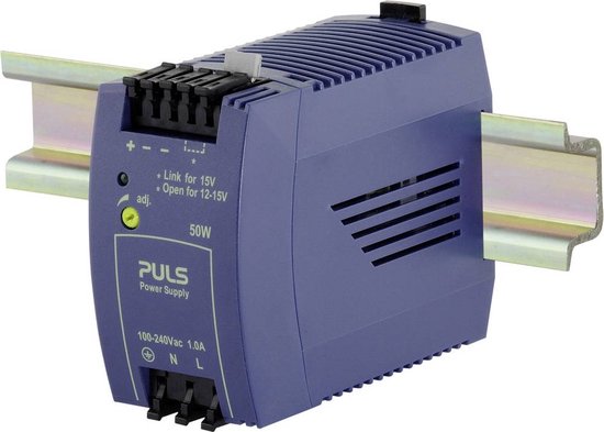 PULS MiniLine ML50.102 DIN-rail netvoeding 12 V/DC 4.2 A 50 W Aantal uitgangen: 1 x Inhoud: 1 stuk(s)