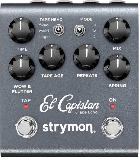 Strymon El Capistan V2 - Tape echo simulator - Grijs