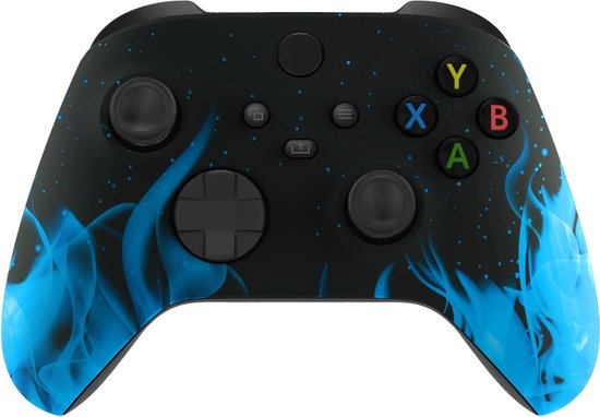 Soft Touch Blue Flame Xbox Series X/S Controller
