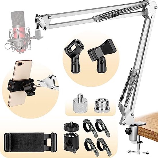 microfoon arm / Microfoon Boom Arm Mic Stand Verstelbare / Microphone Boom Arm Mic Stand Adjustable - microfoon stand