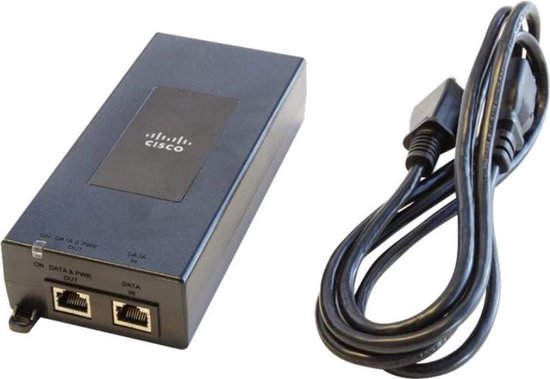Cisco Meraki MA-INJ-5-EU Gigabit Ethernet PoE adapter & injector