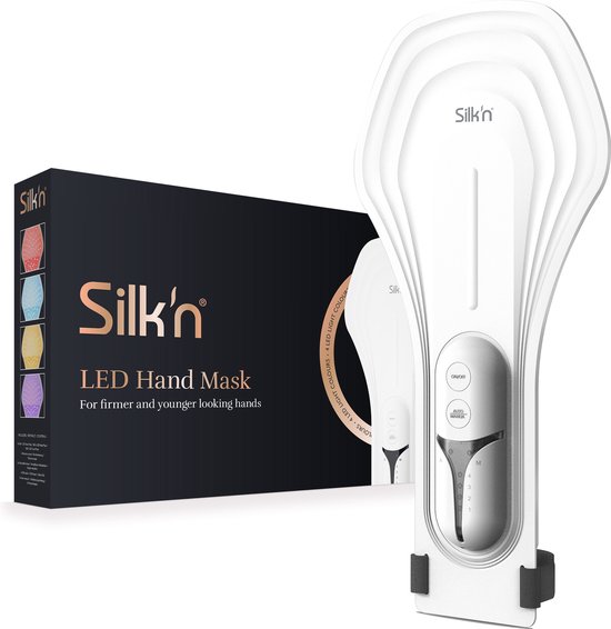 Silk'n Skincare LED masker - LED Hand Mask - huidverzorging - Lichttherapie - Wit