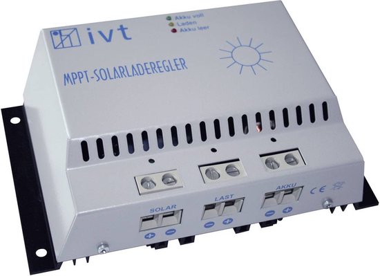 IVT MPPT-Controller Laadregelaar voor zonne-energie Serie 12 V, 24 V 30 A