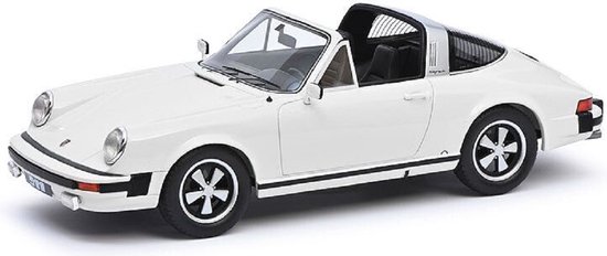 PORSCHE 911 TARGA WEIe 1:18