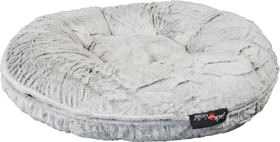 Jack And Vanilla Pufflamb125 - Kussens - Puff Lambskin - Ø125cm