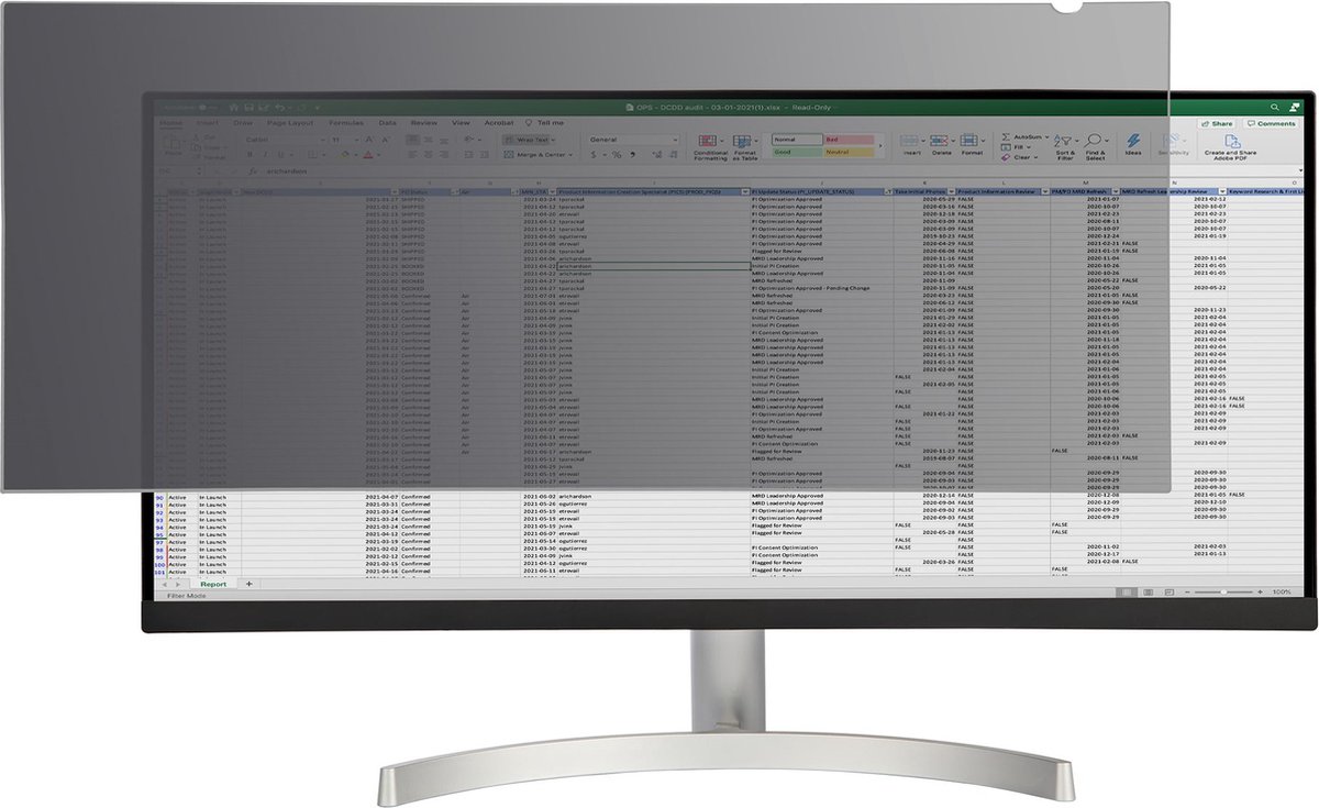 StarTech Privacyscherm voor 34 inch PC Monitor - Mat/Glanzend