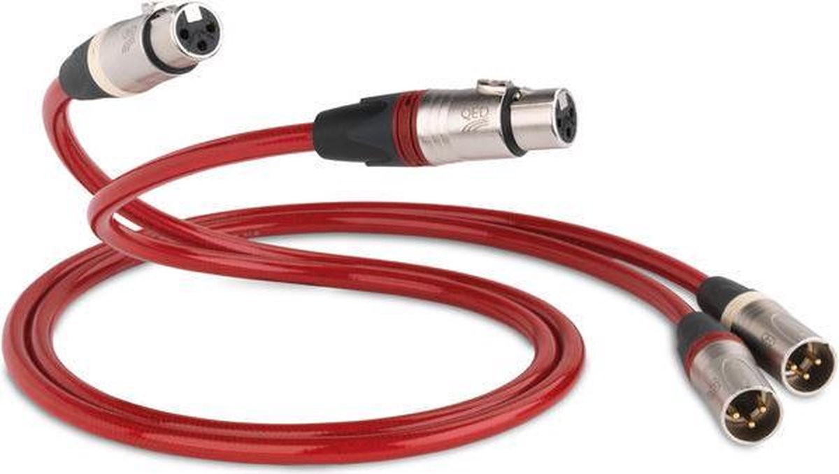 QED REFERENCE ANALOGUE XLR 40 0.6m - High End XLR kabel (2 stuks)