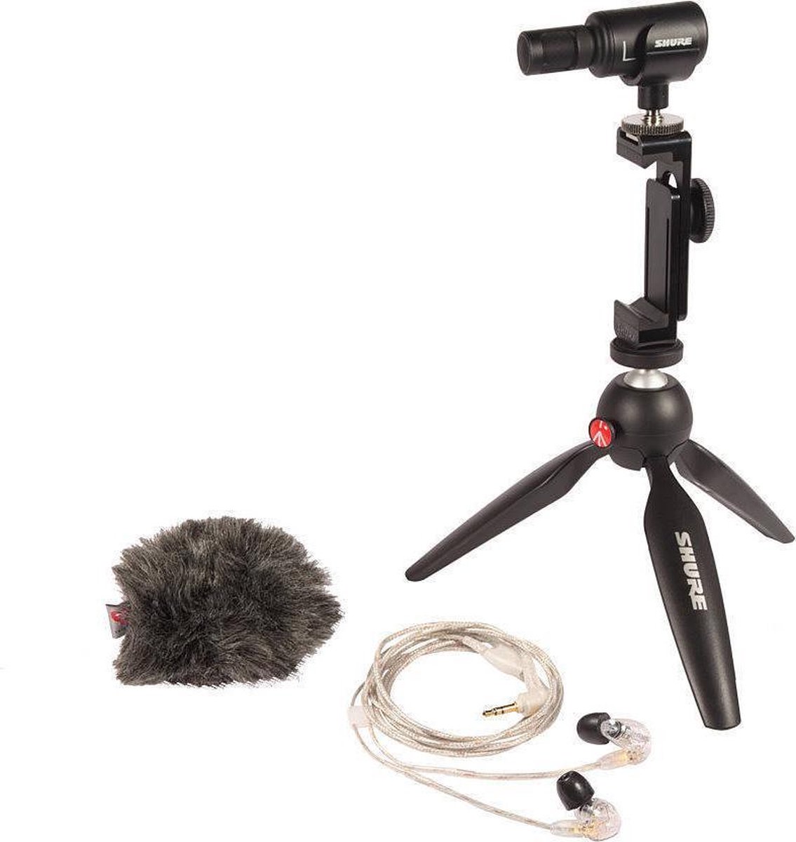 Shure MV88+SE215-CL-EFS Portable Video Rig