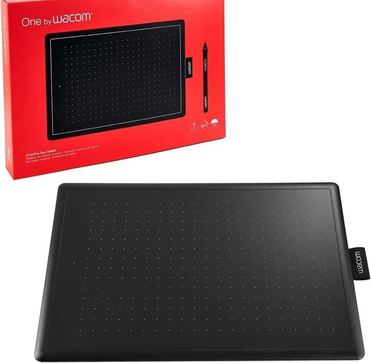 Wacom - Tekentablet - Grafisch Tekentablet - USB Oplaadbaar - 21cm - Windows en MacOS - Incl. Stylus